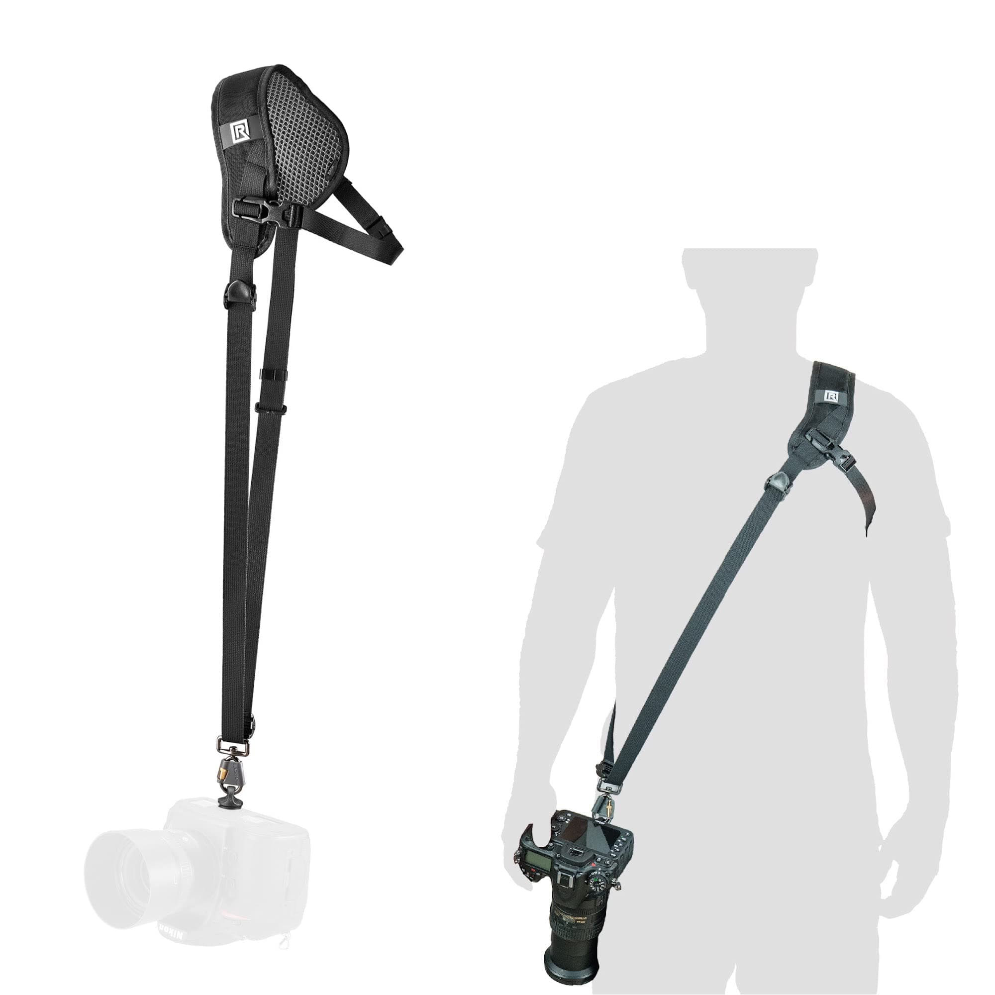 ブラックラピッド BLACKRAPID 一眼カメラ用 速写ストラップ スポーツ ブリーズ 激しい動きでもずれにくい カメラストラップ 斜め掛けストラップ 020636【国内正規品】