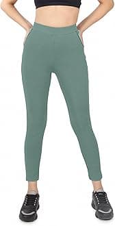 MehrangStretchable Yoga Pants for Women & Gym Pants for Women Workout with Mesh Insert & Side Pockets