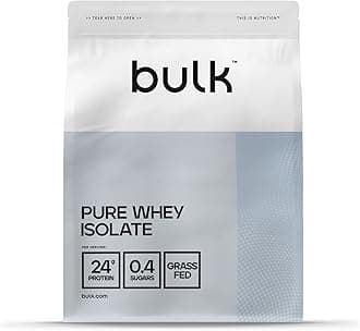 Bulk Pure Whey Protein Isolate, Protein Powder Shake, Chocolate Orange, 2.5 kg, 83 Servings, Packaging May Vary