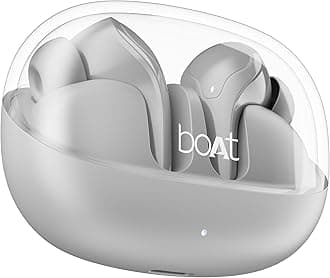 boAt Airdopes 311 Pro Truly Wireless in Ear Earbuds, Up to 50 Hrs Playtime, Dual Mics, Low-Latency Mode, ASAP Charging, IPX4, IWP Tech, BT v5.3 (Space Grey)