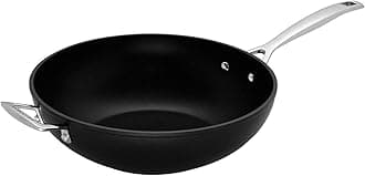 Toughened Non-Stick 30x9cm StirFrying Pan w/Helper Handle, Aluminium, 51104300010202