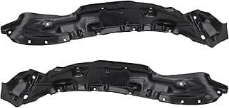 TRQ Front Inner Fender Liner Set Compatible with 2001-2004 Toyota Tacoma TO1248117 TO1249117