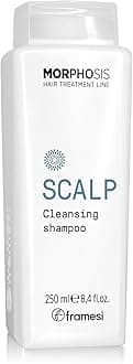 Morphosis Scalp Cleansing Shampoo, Cleanses Hair and Scalp, Clarifying, Removes Buildup, Natural Ingredients, Color Safe