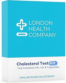 Total Cholesterol, Triglycerides,HDL & LDL Blood Home Test Kit