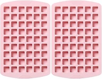 Verdental Mini Square Silicone Candy Molds 54 Cavities Non-stick Chocolate Basic Molds for Hard Candy, Cake, Chocolate, Ice Cubes, Gummy, Caramel, Ganache (1 Piece)