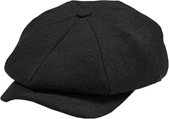 Newsboy Cap for Men - Irish Newsies Cabbie Hat - Flat Winter Hat