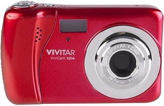 VXX14-RED Selfie Cam: 20.1MP, 4x Zoom, HD Video, Rotating Screen - Red
