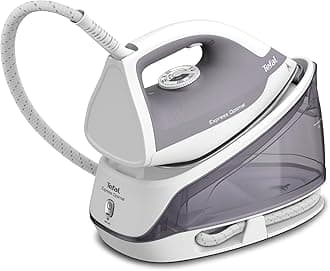 TEFAL Steam Generator Iron | Express Optimal Steam Station |2200W |5.3bars,250g/min,110g/min |ceramic soleplate | 2 Years Warranty | SV4111M0
