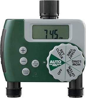 Programmable Hose Faucet Timer, (2-Outlet 2-Pack) (3)