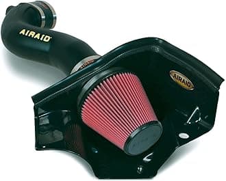 AIRAID Cold Air Intake System by K&N: Increased Horsepower, Cotton Oil Filter: Compatible with 2005-2009 FORD (Mustang GT) AIR-450-172