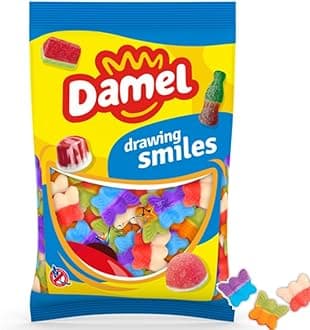 Damel Variety Flavour Sweet Bag 1kg (Butterfly Jellies)