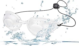 Hydrating Dry Eye Relief Sleep Mask, CPAP Moisture Eye Mask for Sleeping, Best Sleep Eye Mask for Woman Man (Transparent)