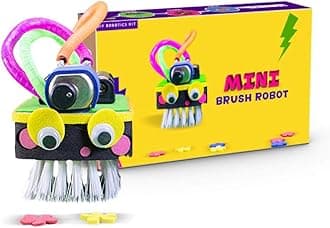 STEM Based Mini Brush Bug Robotic, Educational, Science DIY Toy for Kids Over 4 Years