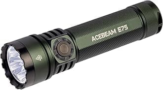 ACEBEAME75 4500 High Lumens Flashlight with Magnetic Base, Super Bright LED Flashlight Rechargeable, IPX8 Water-Resistant EDC Flash Light, 26 Days Super Long Lasting for Camping,Everyday Use
