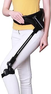 Lower Limb Assistance Walking Aid, Bionic Body Power Walking Aids Rehabilitation Training Leg Walking Training for Adults Elderly(Left,Large)