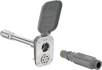 Aquor House Hydrant V2+ Frost-Free Outdoor Faucet with Quick-Connect and Anti-Siphon, Frost Proof Hose Bib Flush Wall Faucet for Exterior