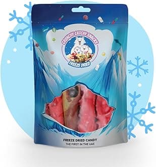 Freeze Dried Puffed Rollups Candy 120 g, Large