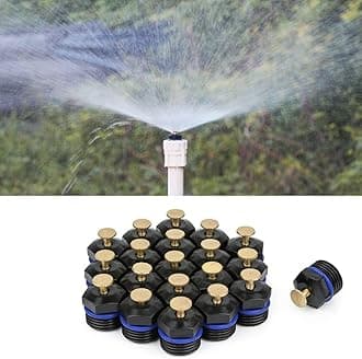 20pcs Atomizing Sprinkler Nozzle,1/2 inch Garden Misting Emitters