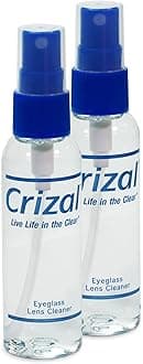 Crizal Eyeglass Lens Cleaning Solution – 2 Pack – Safe for AR-Coated Lenses – Designed & Tested by the AR Coating Experts