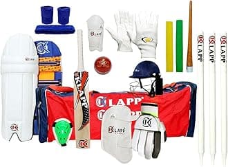 Full Cricket Kit Combo with Professional Brand Stumps (English Willow)