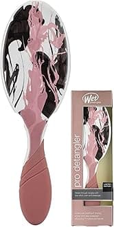 Wet Brush-Pro EasyGrip Pro Detangler Hair Brush, Limited Edition Inked Impression, Blush/Multi