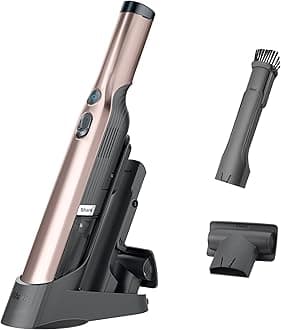 WANDVAC WV201RGBRN Cord-Free Handheld Vacuum, Rose Gold