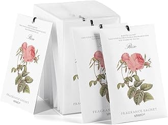 12 Packs Rose Scented Sachets for Drawer and Closet