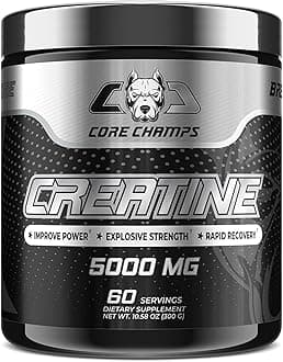 Creatine for Men & Women | 5000mg 100% Pure Micronized Creatine | No Fillers or Additives | Power, Strength, Recovery | 60 Servings (Unflavored)