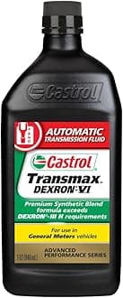 06822 Transmax Dexron VI Automatic Transmission Fluid - 1 Quart, (Pack of 6)