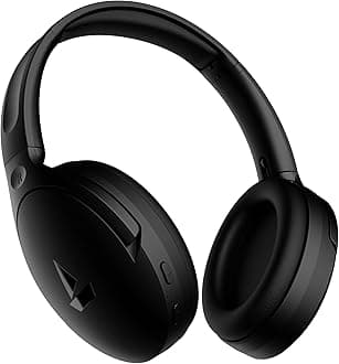 Rockerz 551ANC Hybrid Active Noise Cancellation Headphones with Up to 100H Playtime, ASAP™ Charge, Ambient Sound Mode &Dual EQ Modes, ENx™ Technology(Stellar Black)