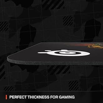 SteelSeries QcK Gaming Mouse Pad — Call of Duty® Monkey Bomb Edition — Limited — Free In-Game Item — Non-Slip Rubber Base — Peak Tracking and Stability — Optimized For Gaming Sensors
