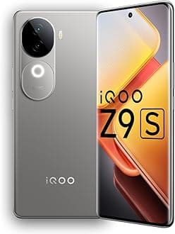 iQOO Z9s 5G (Titanium Matte, 12GB RAM, 256GB Storage) | 120 Hz 3D Curved AMOLED Display | 5500 mAh Ultra-Thin Battery | Dimesity 7300 5G Processor | Sony IMX882 OIS Camera with Aura Light