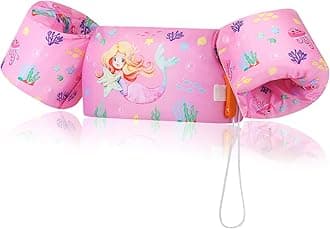 MoKo Swim Arm Band for Kids, Children Swim Vest Cute Cartoon Swimming Wings Pool Floats Sleeve Toddlers Water Device Beach Sports Learning Swim Training Equipment