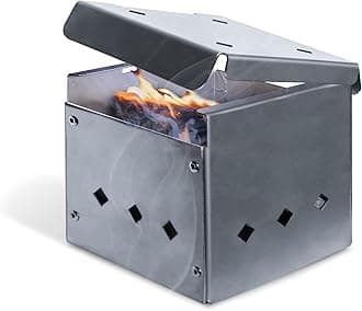 DKS Smoker Cooker Box for Grill | Turn Any BBQ Grill Into A Smoker | No Propane or Charcoal Needed | Provides All The Heat and Smoke to Cook Any Food (64 cu inches)