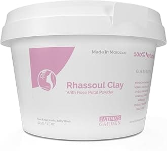 Rhassoul with Rose Petals - Soothing Face & Hair Mask, 425g