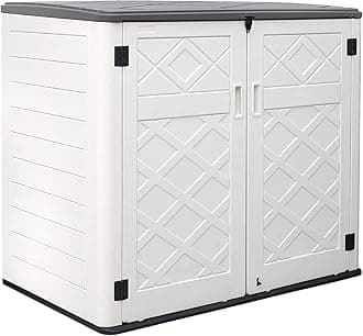 Large horizontal storage shed