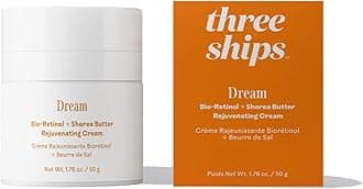 Three Ships Dream Shorea Butter Rejuvenating Night Cream with Bio-Retinol - Intensely Hydrates to Reveal Brighter, Smoother, Even Toned Skin (50g)