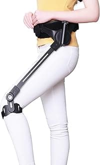 Walking Aid,Bionic Body Power Walking Aids, Rehabilitation Training Leg Walking Training,Mobility Walking Aid for Adults Elderly, Mobility Walking Aid for Stroke Hemiplegia,LeftLeg-S