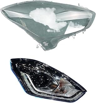 Compatible For Suzuki Compatible For Swift 2018-2022 Front Headlight Cover Transparent Lampshade Lamp Lens Headlamp Shell glass(Right)