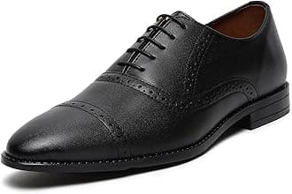 LOUIS STITCHMens Italian Leather Handmade Oxford Formal Lace Up Shoe (RGOX)
