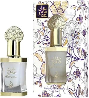 MUSK TAHIRA from ARABIYAT, Non Alcoholic Concentrated Perfume Oil or Attar for Unisex, 12 ml