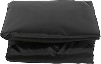 3 Seat Outdoor Patio Swing Chair Cover, Swing Canopy Waterproof Outdoor 3 Person Chair Top Cover(no including swing chair)(Black)