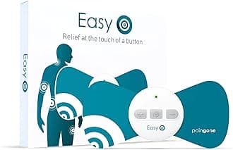Paingone Easy - Wearable Effective Pain Relief | Wireless TENS Machine for Back, Arms, Legs and Shoulder Pain | Portable TENS Machine for Pain Management | Drug-Free Treatment | 2 Year Guarantee