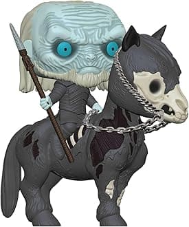 Funko POP! Rides: Game Of Thrones : White Walker on Horse - Collectable Vinyl Figure - Gift Idea - Official Merchandise - Toys for Kids & Adults - TV Fans - Model Figure for Collectors and Display