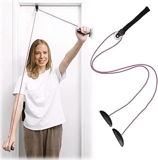 Shoulder Pulley Over The Door Physical Therapy System, Exercise Pulley, Alleviate Shoulder Pain and Facilitate Recovery from Surgery