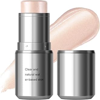 KYDA Champagne Highlighter Stick, Sheer Shimmer Glow Face Highlighter, Radiance Balm for Glass Skin, Lightweight Creamy Multiuse Makeup Stick, Buildable Watercolor Makeup Balm