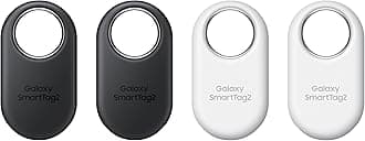 Samsung SmartTag2-4 Packs (2X Black, 2X White)