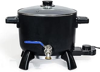 Wax Melter for Candle Making, 6Qts Candle Wax Melting Pot with Spout for Soy Wax Soap Base Easy Pour & Non-Stick & Temps