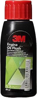 3M Engine Oil Flush For two wheelers(50 ml)| Removes Engine Slug | Keep Engine clean and safe