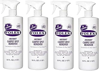 FOLEX Instant Carpet Spot Remover, 32oz, Pack of 4